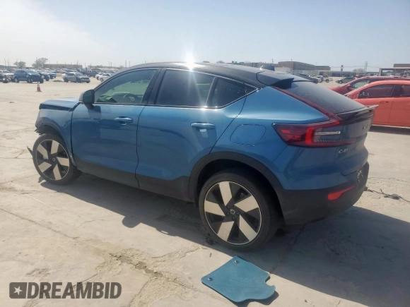 2022 Volvo C40 Recharge Pure Electric Ultimate with VIN YV4ED3GB8N2004034, listed as a Copart auction lot 49434775 with 0 mi miles and Salvage Title. Bid and sale history available at carsss.com. Image 2.
