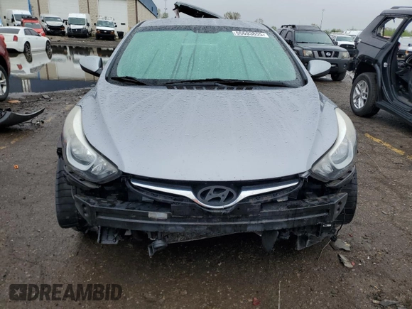 2015 Hyundai Elantra SE z VIN 5NPDH4AE6FH566008, wystawiony jako Copart lot #55693855 z przebiegiem 156 372 mil mil oraz Szkody całkowita. Historia ofert i sprzedaży dostępna na DreamBid. Obrazek 5.