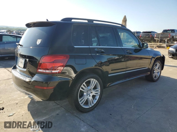 2013 Mercedes-Benz GLK 350 with VIN WDCGG5HB2DF987291, listed as a Copart auction lot 55307094 with 28,034 mi miles and Salvage Title. Bid and sale history available at DreamBid. Image 3.