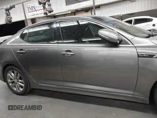 2015 Kia Optima SX Turbo with VIN 5XXGR4A6XFG469733, listed as a IAAI auction lot 42494569 with 145,397 mi miles and . Bid and sale history available at DreamBid. Image 13.