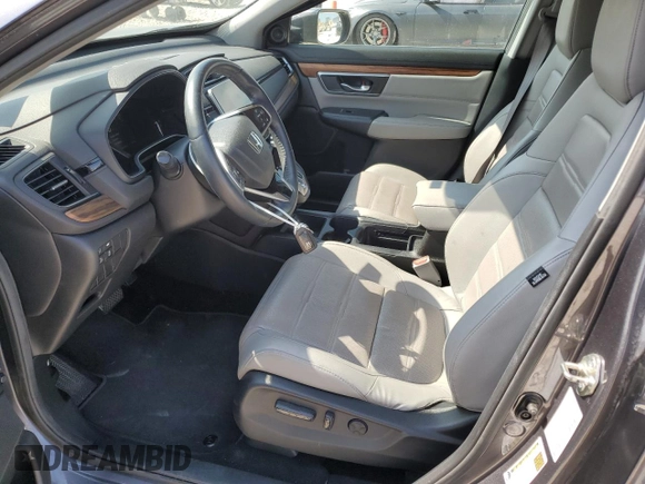2018 Honda CR-V EX-L with VIN 5J6RW1H85JA010678, listed as a Copart auction lot 53361395 with 88,670 mi miles and Salvage Title. Bid and sale history available at DreamBid. Image 7.