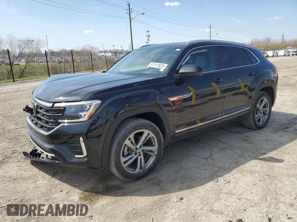 2024 Volkswagen Atlas SEL R-Line with VIN 1V2AE2CAXRC228149, listed as a Copart auction lot 51111825 with 6,548 mi miles and Salvage title. Bid and sale history available at DreamBid. Image 1.