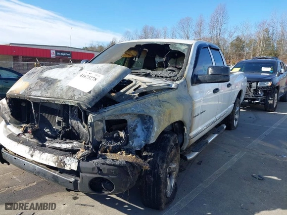 2006 Dodge Ram 1500 Laramie with VIN 1D3HU18216J206831, listed as a IAAI auction lot 41673278 with 1 mi miles. Bid and sale history available at carsss.com. Image 6.