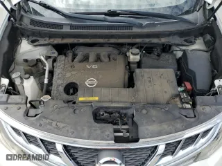 2013 Nissan Murano LE with VIN JN8AZ1MU1DW202429, listed as a Copart auction lot 53546535 with 108,631 mi miles and Salvage Title. Bid and sale history available at carsss.com. Image 12.