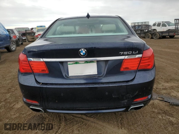 2011 BMW 7 Series 750Li z VIN WBAKB8C54BC851810, wystawiony jako Copart lot #76610464 z przebiegiem 128 551 mil mil oraz Nie do naprawy • Non repairable. Historia ofert i sprzedaży dostępna na DreamBid. Obrazek 6.
