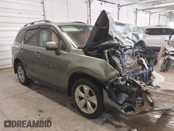 2015 Subaru Forester 2.5i Premium with VIN JF2SJADCXFH479992, listed as a IAAI auction lot 41652655 with 118,430 mi miles. Bid and sale history available at carsss.com. Image 1.