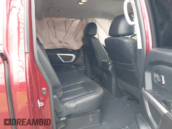 2017 Nissan Titan XD PRO-4X with VIN 1N6BA1F41HN570333, listed as a IAAI auction lot 41741250 with 62,948 mi miles. Bid and sale history available at carsss.com. Image 8.