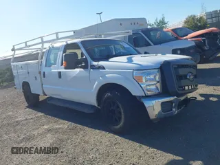 2016 Ford Super Duty F-250 SRW XL with VIN 1FD7W2A68GED17013, listed as a IAAI auction lot 40889560 with 133,390 mi miles. Bid and sale history available at carsss.com. Image 1.