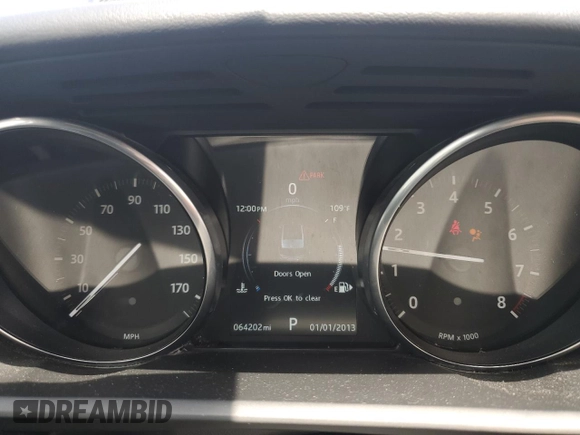2016 Land Rover Range Rover Sport SE with VIN SALWG2PFXGA658935, listed as a Copart auction lot 59714495 with 64,202 mi miles and Salvage title. Bid and sale history available at DreamBid. Image 9.
