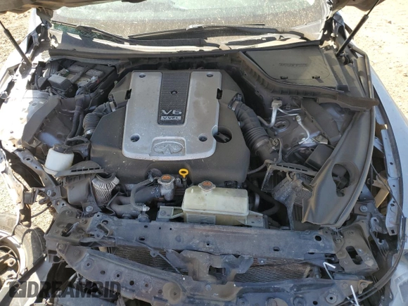 2014 Infiniti Q50 Premium with VIN JN1BV7AR8EM682225, listed as a Copart auction lot 56753125 with 121,000 mi miles and Salvage title. Bid and sale history available at DreamBid. Image 11.
