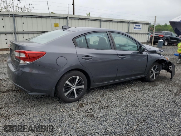 2019 Subaru Impreza Premium with VIN 4S3GKAC64K3621340, listed as a Copart auction lot 57112265 with 88,876 mi miles and Salvage title. Bid and sale history available at DreamBid. Image 3.