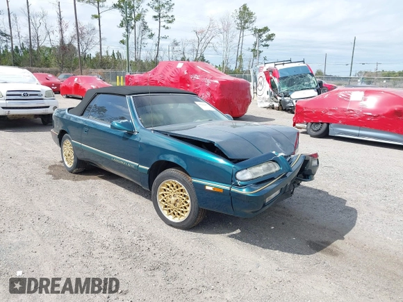1993 Chrysler LeBaron with VIN 1C3XU4539PF678870, listed as a IAAI auction lot 41695474 with 49,176 mi miles and . Bid and sale history available at DreamBid. Image 1.