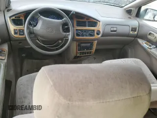 2001 Toyota Sienna LE with VIN 4T3ZF13C21U369506, listed as a Copart auction lot 74561634 with 0 mi miles and Salvage Title. Bid and sale history available at carsss.com. Image 8.