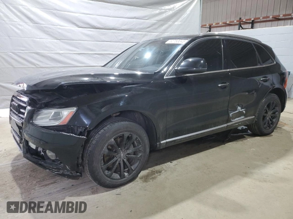 2015 Audi Q5 Premium Plus with VIN WA1LFAFP1FA061764, listed as a Copart auction lot 65063545 with 124,433 mi miles and Clean title. Bid and sale history available at DreamBid. Image 1.