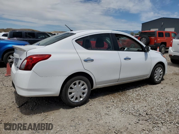 2016 Nissan Versa S with VIN 3N1CN7AP6GL836043, listed as a Copart auction lot 61931055 with 104,179 mi miles and Salvage title. Bid and sale history available at DreamBid. Image 3.