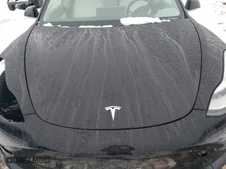 2019 Tesla Model 3 Long Range with VIN 5YJ3E1EB1KF407053, listed as a Copart auction lot 45630465 with 0 mi miles and Salvage Title. Bid and sale history available at carsss.com. Image 12.