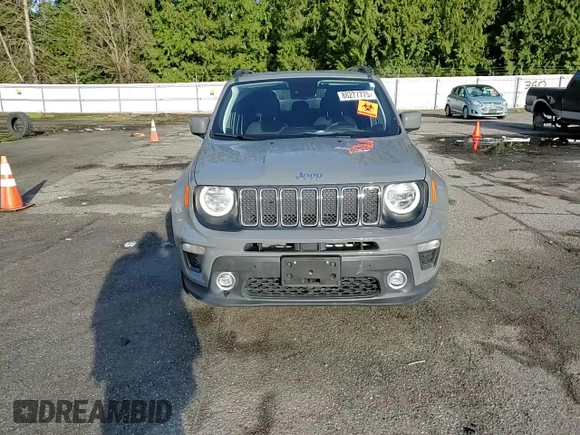 2021 Jeep Renegade Latitude with VIN ZACNJDB16MPN29515, listed as a Copart auction lot 88277775 with 8,642 mi miles and Salvage title. Bid and sale history available at DreamBid. Image 12.