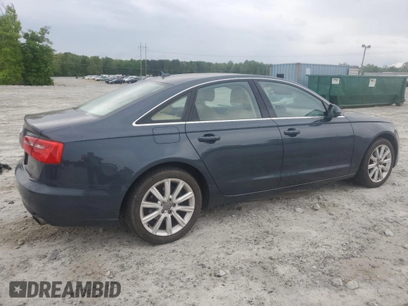 2013 Audi A6 Premium Plus z VIN WAUGFAFC4DN136111, wystawiony jako Copart lot #53983045 z przebiegiem 122 046 mil mil oraz Szkoda całkowita • Salvage title. Historia ofert i sprzedaży dostępna na DreamBid. Obrazek 3.