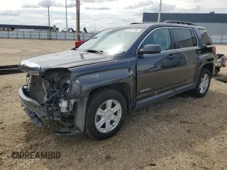 2015 GMC Terrain SLT with VIN 2GKFLXE35F6180402, listed as a Copart auction lot 65381495 with 124,949 mi miles and Salvage title. Bid and sale history available at DreamBid. Image 1.