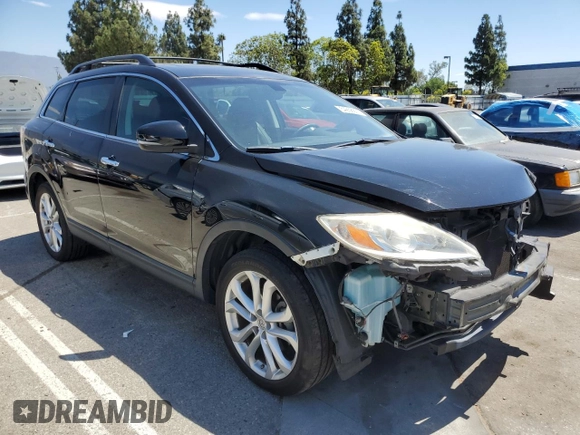 2012 Mazda CX-9 Grand Touring with VIN JM3TB2DV3C0365678, listed as a Copart auction lot 64258875 with 139,274 mi miles and Salvage title. Bid and sale history available at DreamBid. Image 4.