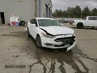 2017 Ford Fusion Titanium with VIN 3FA6P0K96HR151542, listed as a Copart auction lot 48362045 with 135,603 mi miles and Salvage Title. Bid and sale history available at carsss.com. Image 14.