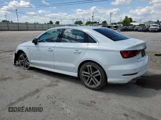 2017 Audi A3 Sedan Premium Plus with VIN WAUJ8GFF7H1006110, listed as a Copart auction lot 57037504 with 176,660 mi miles and Salvage Title. Bid and sale history available at carsss.com. Image 2.