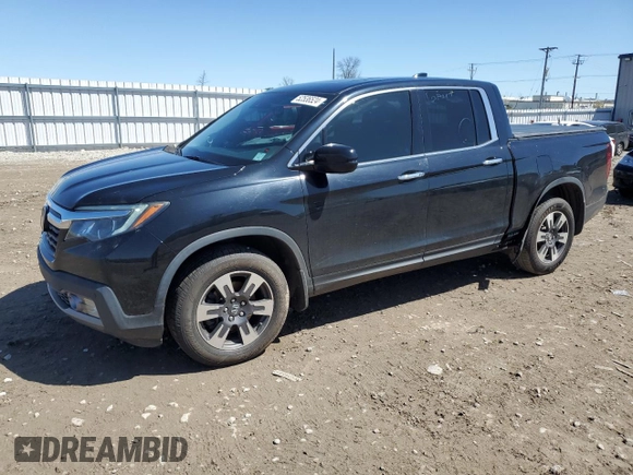 2018 Honda Ridgeline RTL-E with VIN 5FPYK3F76JB014174, listed as a Copart auction lot 52536524 with 95,822 mi miles and Clean title. Bid and sale history available at DreamBid. Image 1.