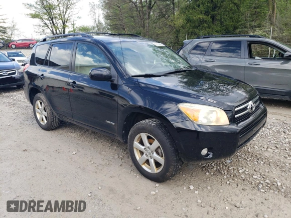 2008 Toyota RAV4 Limited with VIN JTMZD31V585111486, listed as a Copart auction lot 55158425 with 141,171 mi miles and Salvage title. Bid and sale history available at DreamBid. Image 4.