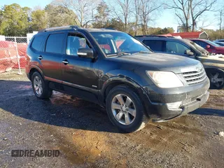 2009 Kia Borrego EX with VIN KNDJJ742X95034968, listed as a IAAI auction lot 41411206 with 146,584 mi miles and . Bid and sale history available at DreamBid. Image 1.