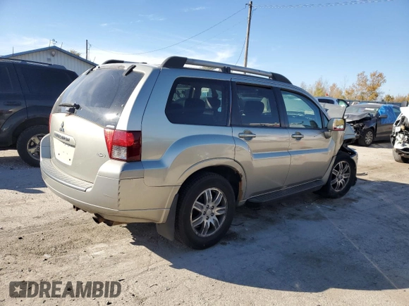 2008 Mitsubishi Endeavor SE with VIN 4A4MN31S58E009935, listed as a Copart auction lot 77734254 with 207,223 mi miles and Salvage Title. Bid and sale history available at carsss.com. Image 3.