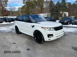 2014 Land Rover Range Rover Sport Autobiography with VIN SALWV2EF4EA313812, listed as a Copart auction lot 89217355 with 155,150 mi miles and Clean Title. Bid and sale history available at carsss.com. Image 1.