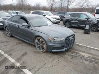 2015 Audi A6 3.0L TDI Prestige with VIN WAUHMAFC9FN036678, listed as a IAAI auction lot 41741472 with 87,932 mi miles. Bid and sale history available at carsss.com. Image 1.