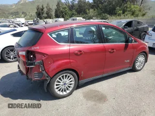 2014 Ford C-Max Energi SEL with VIN 1FADP5CU6EL503729, listed as a Copart auction lot 59785624 with 103,741 mi miles and Salvage Title. Bid and sale history available at carsss.com. Image 3.