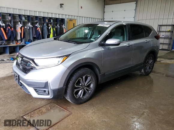 2021 Honda CR-V EX with VIN 2HKRW2H58MH657123, listed as a Copart auction lot 64487955 with 123,190 mi miles and Clean title. Bid and sale history available at DreamBid. Image 1.