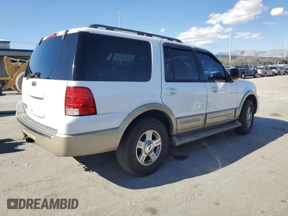 2005 Ford Expedition Eddie Bauer with VIN 1FMPU17525LA63757, listed as a Copart auction lot 44461505 with 186,569 mi miles and Salvage Title. Bid and sale history available at carsss.com. Image 3.