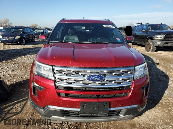 2018 Ford Explorer Limited z VIN 1FM5K8FH4JGC70672, wystawiony jako Copart lot #79307414 z przebiegiem 151 273 mil mil oraz Czysty tytuł • Clean title. Historia ofert i sprzedaży dostępna na DreamBid. Obrazek 5.