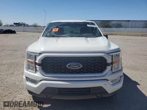 2021 Ford F-150 XL with VIN 1FTEX1EB1MFB29644, listed as a Copart auction lot 59205045 with 65,795 mi miles and Salvage title. Bid and sale history available at DreamBid. Image 5.