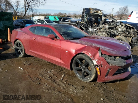 2018 Chevrolet Camaro 1LT with VIN 1G1FB1RS5J0173957, listed as a Copart auction lot 45187885 with 142,452 mi miles and Salvage Title. Bid and sale history available at carsss.com. Image 4.