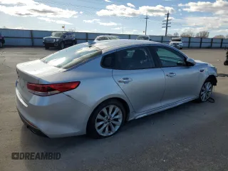 2017 Kia Optima LX with VIN 5XXGT4L31HG139163, listed as a Copart auction lot 46592635 with 119,365 mi miles and Salvage Title. Bid and sale history available at carsss.com. Image 3.