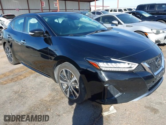 2022 Nissan Maxima SV with VIN 1N4AA6CV8NC502553, listed as a IAAI auction lot 41354940 with 57,786 mi miles and . Bid and sale history available at DreamBid. Image 1.