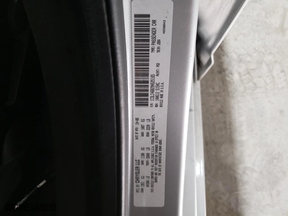 2009 Chrysler Sebring LX *Ltd Avail* with VIN 1C3LC46B29N525165, listed as a Copart auction lot 42682095 with 118,304 mi miles and Salvage Title. Bid and sale history available at carsss.com. Image 14.