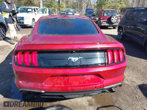 2019 Ford Mustang EcoBoost with VIN 1FA6P8TH3K5117315, listed as a IAAI auction lot 41542245 with Not Provided miles and . Bid and sale history available at carsss.com. Image 17.