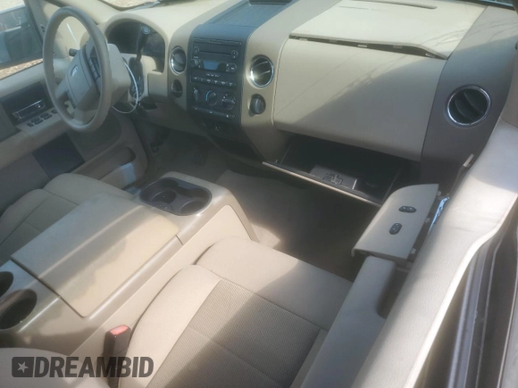 2006 Ford F-150 XL with VIN 1FTPX12V46NB78403, listed as a Copart auction lot 57518145 with 102,834 mi miles and Salvage title. Bid and sale history available at DreamBid. Image 8.