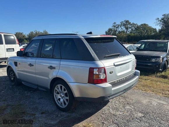 2008 Land Rover Range Rover Sport HSE with VIN SALSK25428A171759, listed as a Copart auction lot 78914604 with 169,102 mi miles and Clean Title. Bid and sale history available at carsss.com. Image 3.