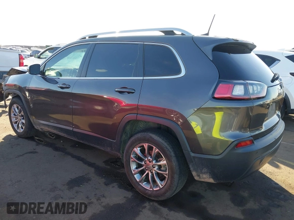 2020 Jeep Cherokee Latitude Plus with VIN 1C4PJLLB8LD535701, listed as a IAAI auction lot 41160714 with 102,529 mi miles. Bid and sale history available at carsss.com. Image 3.