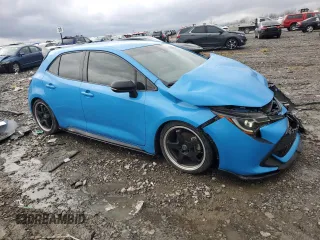 2019 Toyota Corolla Hatchback SE with VIN JTNK4RBE3K3003448, listed as a Copart auction lot 37805584 with 107,354 mi miles. Bid and sale history available at carsss.com. Image 4.