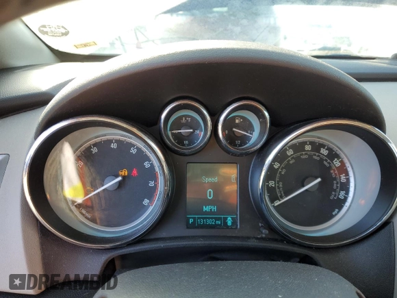 2013 Buick Verano with VIN 1G4PP5SK8D4104977, listed as a Copart auction lot 42867405 with 131,302 mi miles and Clean title. Bid and sale history available at DreamBid. Image 9.