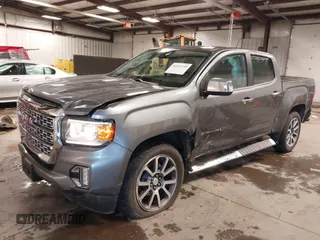 2021 GMC Canyon 4WD Denali with VIN 1GTG6EEN4M1287194, listed as a IAAI auction lot 41571729 with 21,704 mi miles. Bid and sale history available at carsss.com. Image 18.