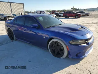2019 Dodge Charger SRT Hellcat with VIN 2C3CDXL95KH692621, listed as a Copart auction lot 83531354 with 12,932 mi miles and Clean Title. Bid and sale history available at DreamBid. Image 4.