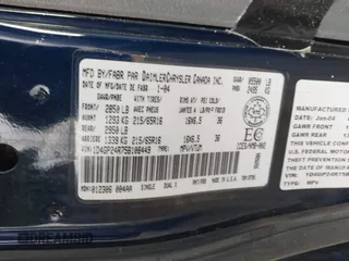 2005 Dodge Caravan SE with VIN 1D4GP24R75B108449, listed as a IAAI auction lot 41734639 with 266,376 mi miles and . Bid and sale history available at DreamBid. Image 9.